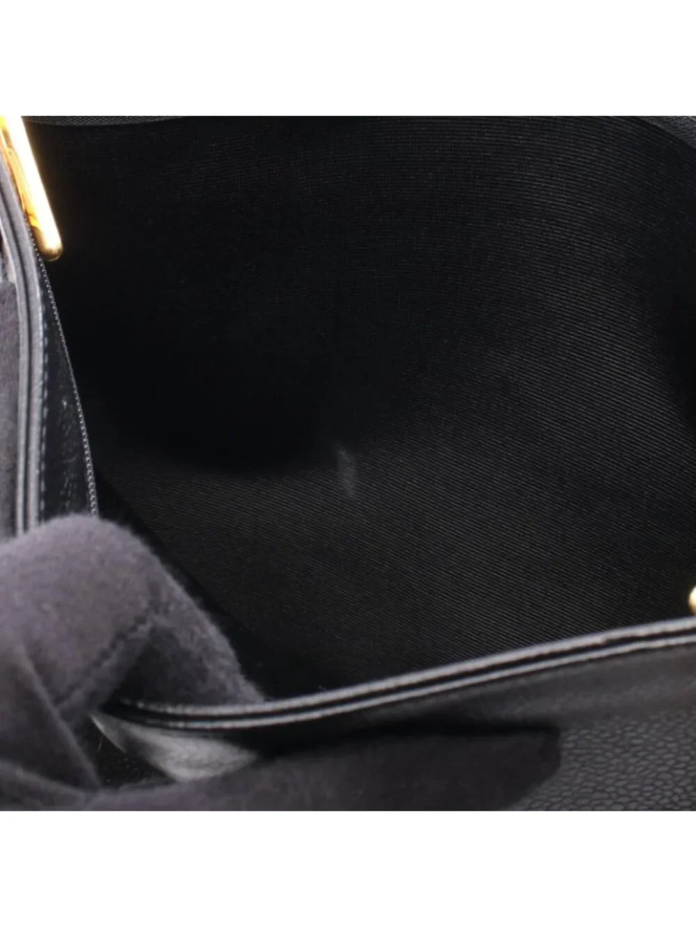 Chanel Tote Jumbo CC Logo Chain Black